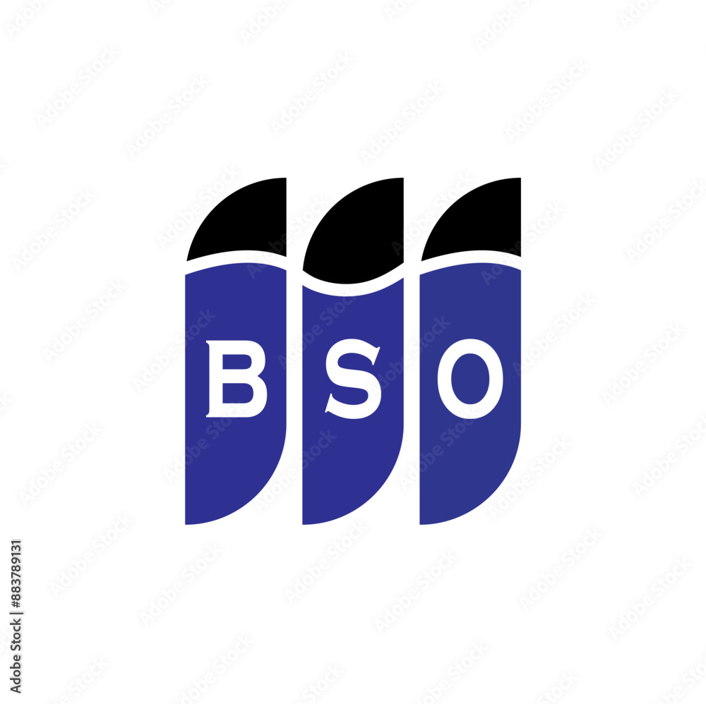 BSO letter logo design on white background. Creative modern BSO letter logo design. Vector design. BSO letter logo design on white background. Creative modern BSO letter logo design. Vector design.