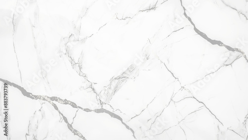 White marble texture in natural pattern with high resolution for background,  marble stone texture for design , stone texture with gray shadow.Panoramic format. 