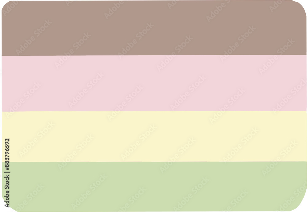 Fototapeta premium 무지개떡1