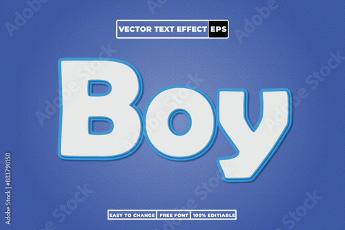 Premium 3d Vector Text Effect Fully Editable High Quality. 