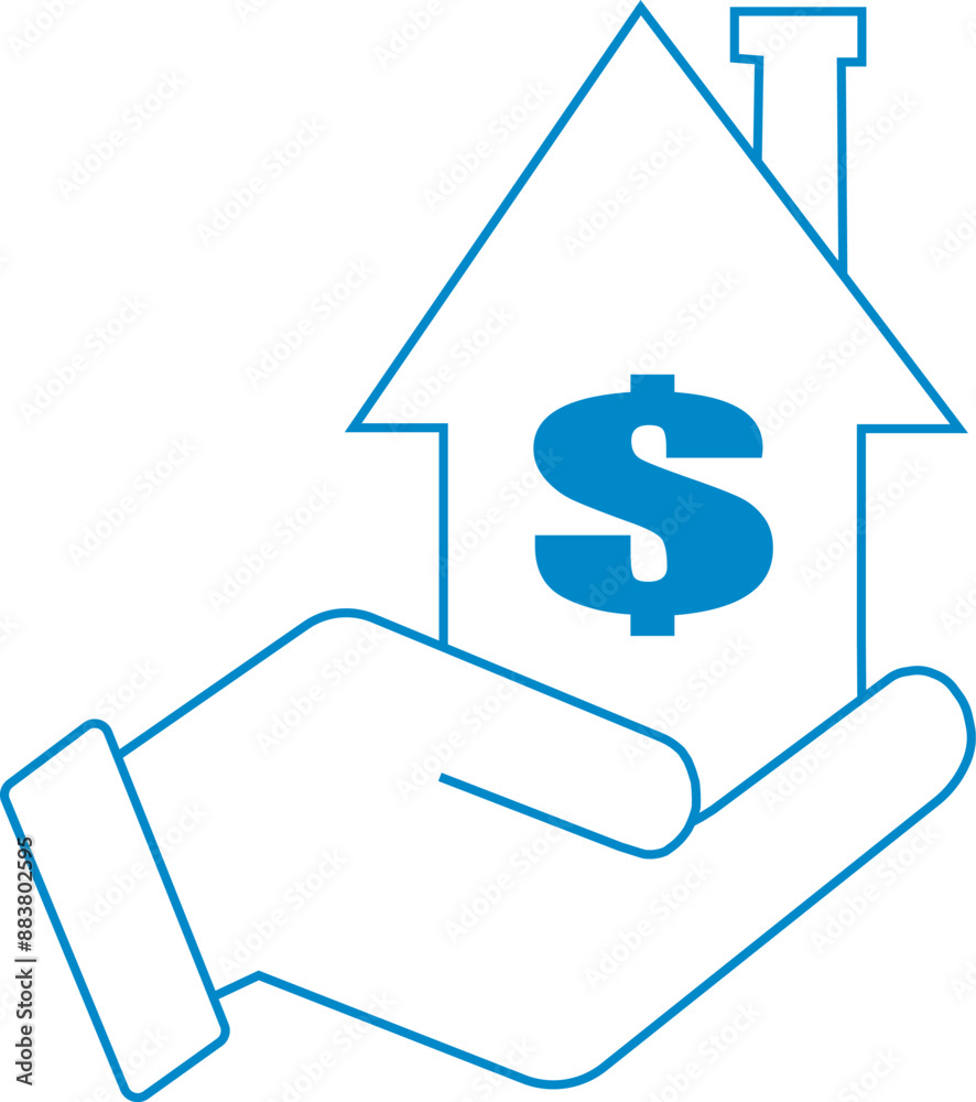 Home lone icon vector illustration, lone icon, finance icon, dollar in house, bank icon vector illustration Home lone icon vector illustration, lone icon, finance icon, dollar in house, bank icon vector illustration