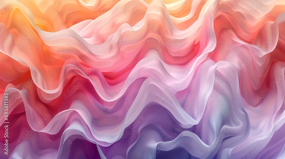 Abstract Wavy Gradient Background Abstract Wavy Gradient Background