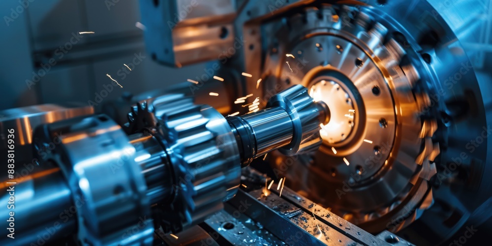 Obraz premium Machine with Sparks