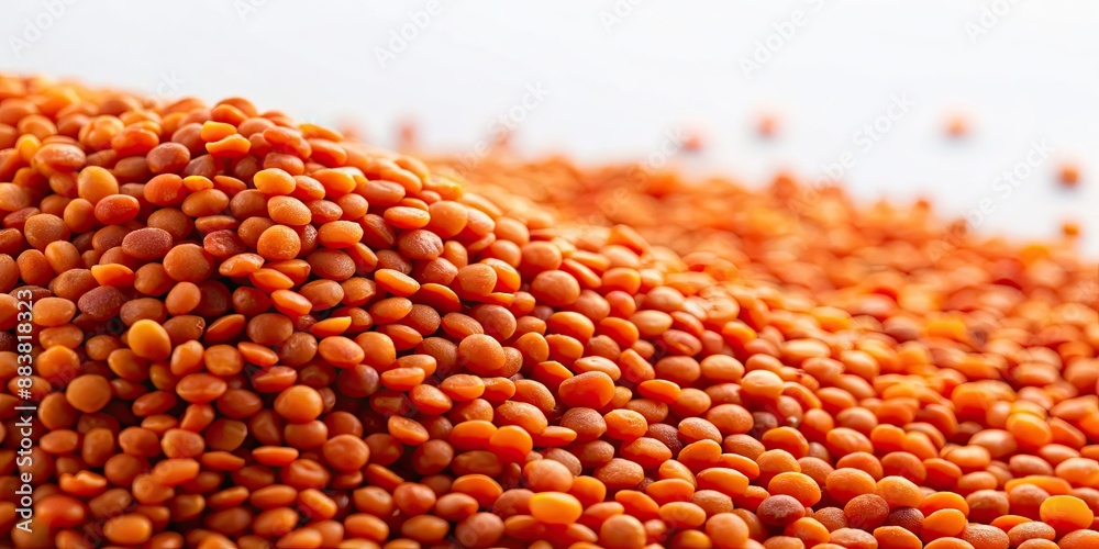 Small red orange lentils isolated on a background , lentils, red lentils, orange lentils, legumes Small red orange lentils isolated on a background , lentils, red lentils, orange lentils, legumes