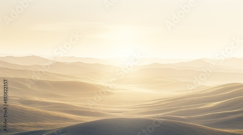 sunset in desert