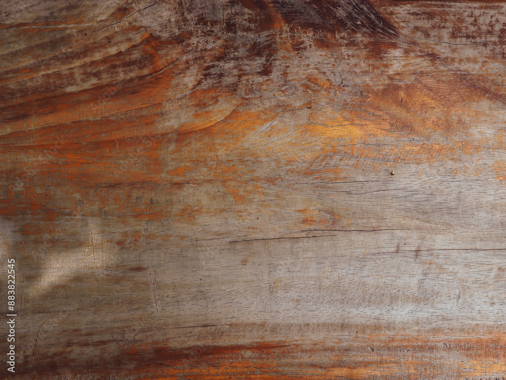 Obraz premium Old wooden table texture for vintage background.