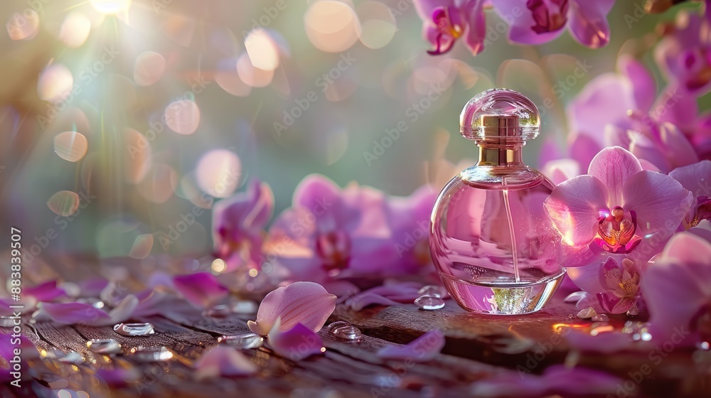Floral Perfume Bottle Floral Perfume Bottle