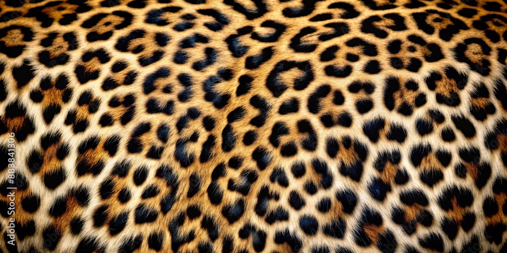 Realistic furry leopard skin texture with a beautiful pattern , leopard, animal, background, skin, texture, real, furry, pattern