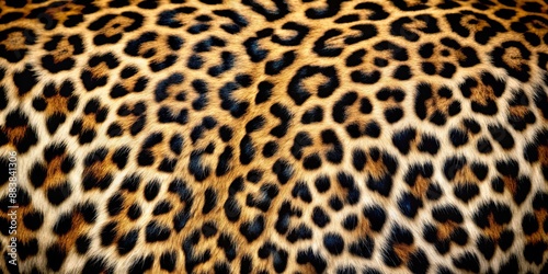 Obraz na płótnie Realistic furry leopard skin texture with a beautiful pattern , leopard, animal, background, skin, texture, real, furry, pattern w salonie