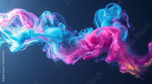 Wallpaper Mural abstract smoke background Torontodigital.ca