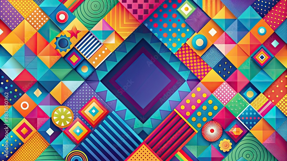 Abstract geometric background with colorful shapes and patterns, geometric, abstract, background, design, shapes, colorful Abstract geometric background with colorful shapes and patterns, geometric, abstract, background, design, shapes, colorful