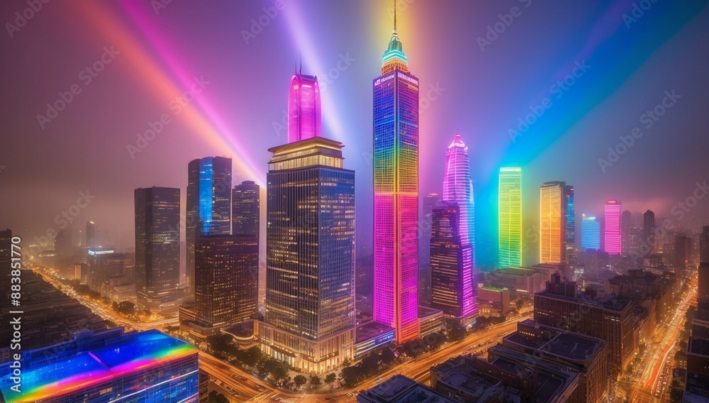 Fototapeta premium Pride and rainbows