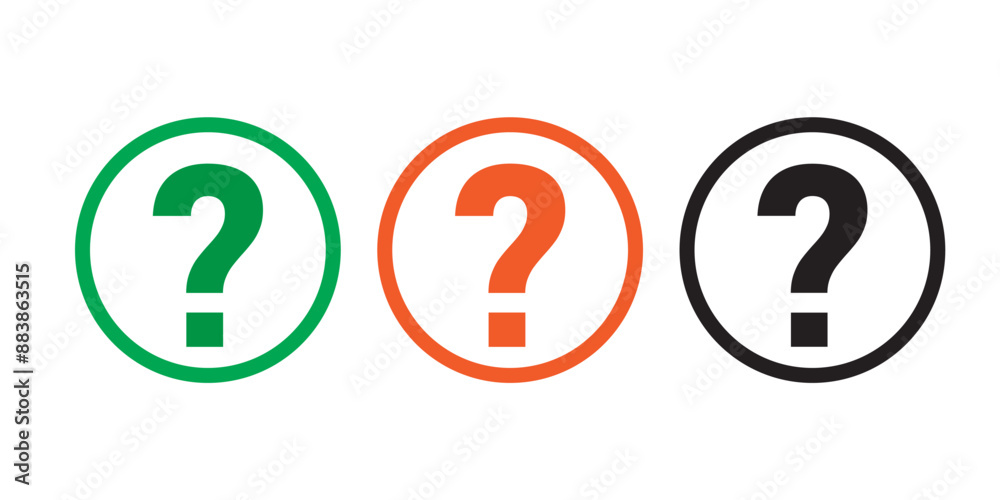 Question mark icon, Question mark sign and symbol vector Design Question mark icon, Question mark sign and symbol vector Design