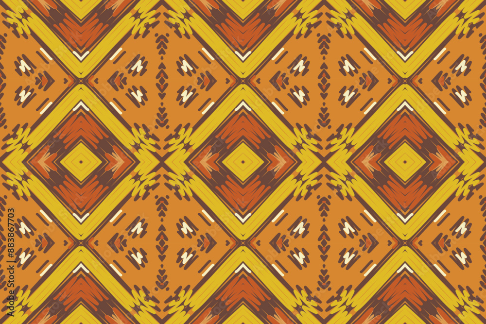 Seamless Ethnic Pattern Design. Ethnic Oriental Ikat Pattern Traditional Design. Ethnic Oriental Pattern Traditional Design for Background, Carpet, Clothing, Wrapping, Fabric, Embroidery Seamless Ethnic Pattern Design. Ethnic Oriental Ikat Pattern Traditional Design. Ethnic Oriental Pattern Traditional Design for Background, Carpet, Clothing, Wrapping, Fabric, Embroidery