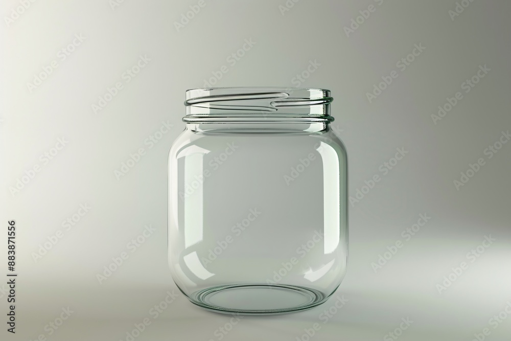 a glass jar with a lid a glass jar with a lid