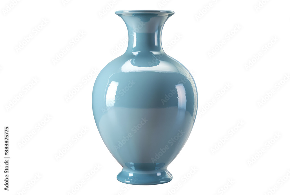Photo of ceramic vase isolated on transparent background Photo of ceramic vase isolated on transparent background