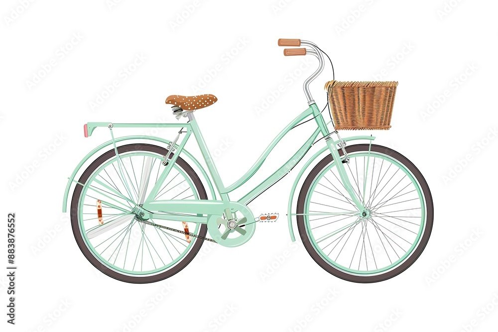 Fototapeta premium Bicycle Illustration.