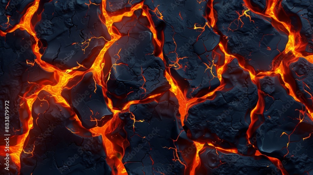 Abstract lava texture black and red color background Abstract lava texture black and red color background