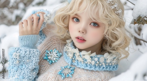 portrait of a doll