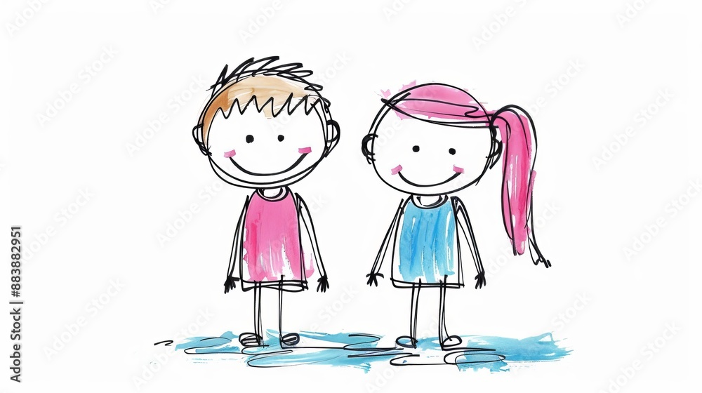 Smiling Kids In Water Smiling Kids In Water