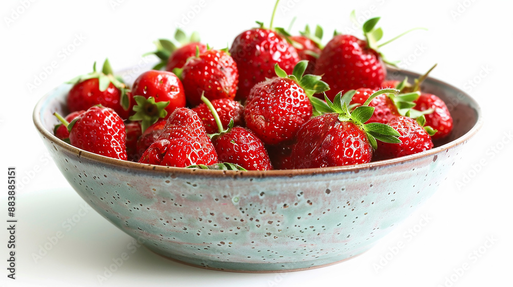 A high-definition image of a variety of juicy fruits, including grapes, strawberries, and kiwis, on a clean white background A high-definition image of a variety of juicy fruits, including grapes, strawberries, and kiwis, on a clean white background