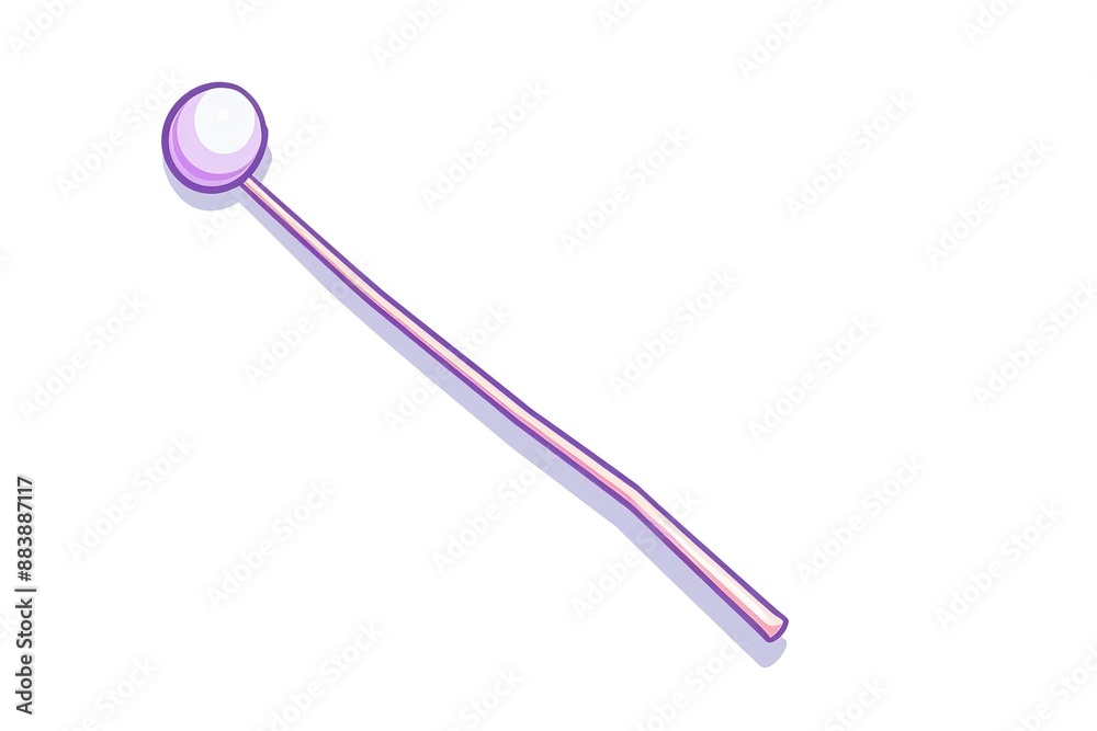 Colorful cotton earbuds, illustration on a white background. Colorful cotton earbuds, illustration on a white background.