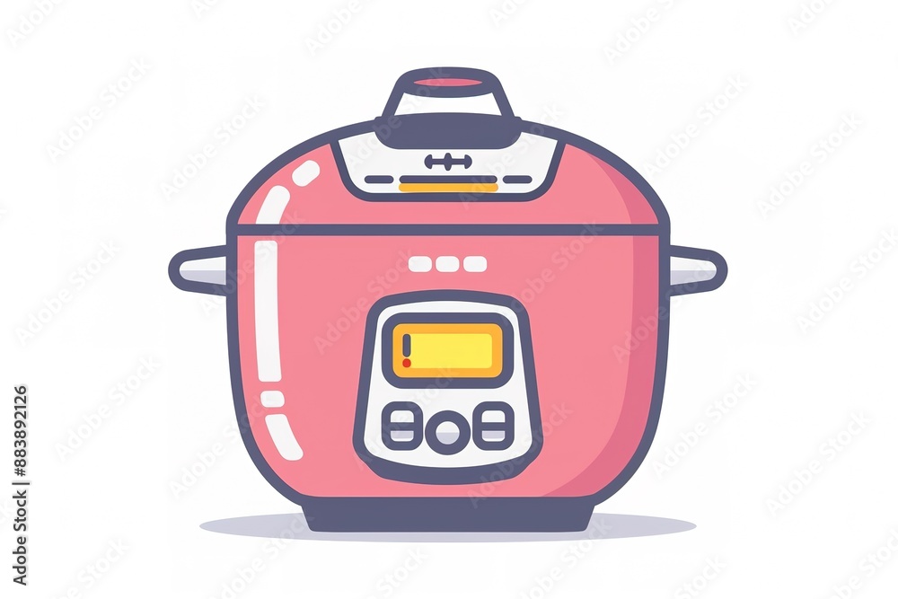 Rice cooker icons symbol for infographic web Rice cooker icons symbol for infographic web