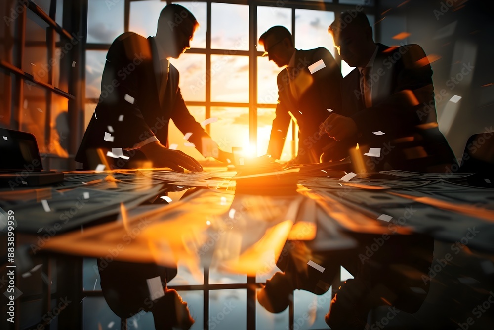 Shadowy Figures Manipulating Financial Transactions in a Corporate Setting Shadowy Figures Manipulating Financial Transactions in a Corporate Setting