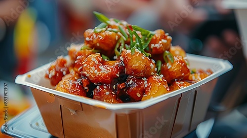 Spicy Korean Fried Chicken To Go