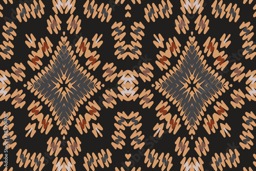 Aztec print. Mexican seamless pattern. ethnic ornament. tribal stripes texture. ikat pattern. folk background. African rug stock vectors.