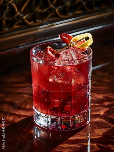Dry Vermouth and Citron Vodka Fusion