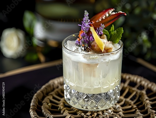 Premium Vodka and Vermouth Harmony