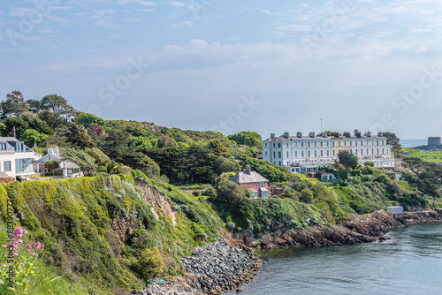 Photography Dublin, Ireland - May 12 2024 Dalkey coast in South Dublin