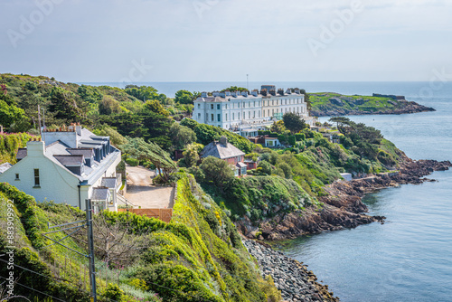 Photography Dublin, Ireland - May 12 2024 Dalkey coast in South Dublin