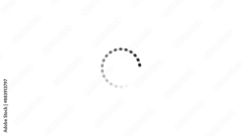 Circle 4K 60 FPS looped Loading preloading buffering waiting icon loop out animation with dark background. Circle 4K 60 FPS looped Loading preloading buffering waiting icon loop out animation with dark background.