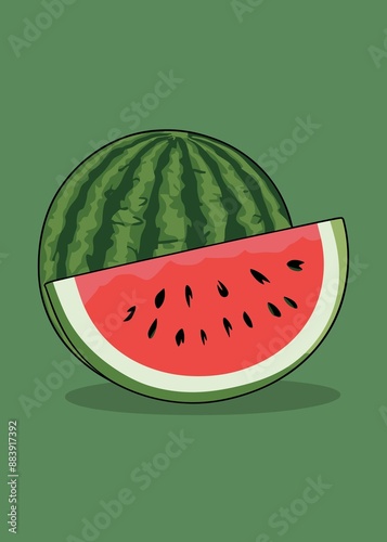 Watermelon Illustration