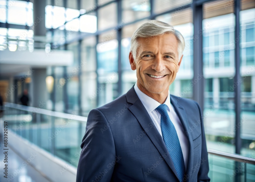 portrait of successful senior businessman consultant looking at camera and smiling inside modern office building portrait of successful senior businessman consultant looking at camera and smiling inside modern office building