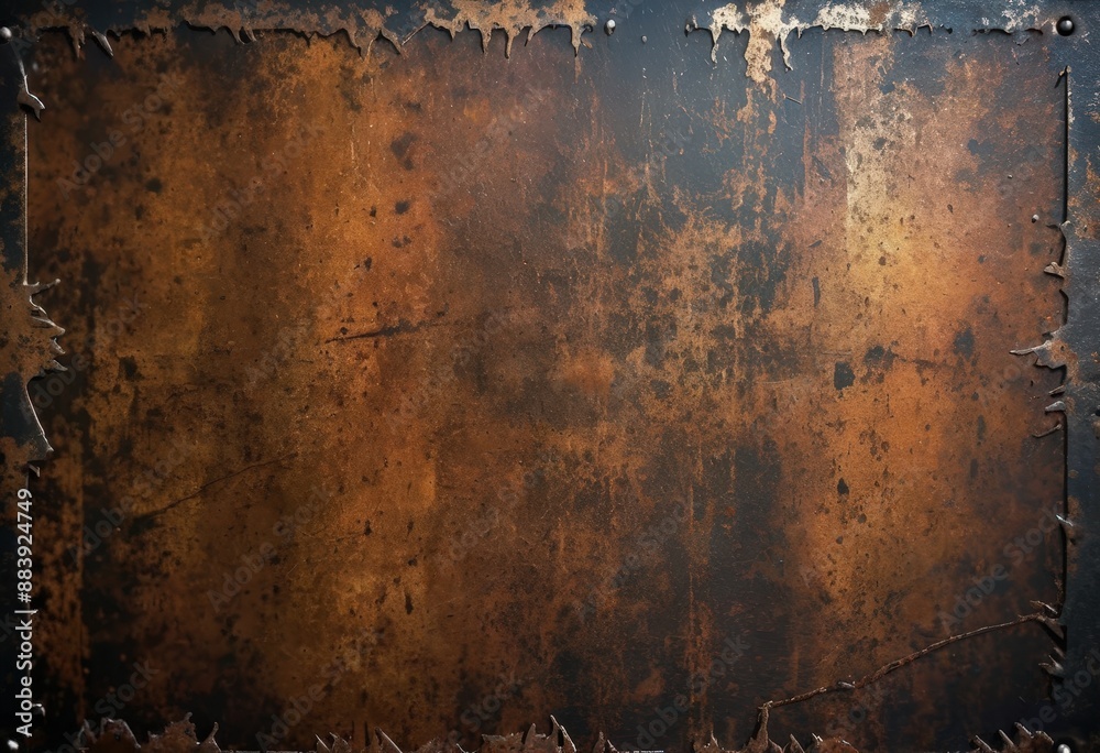 Fototapeta premium rusty metal background