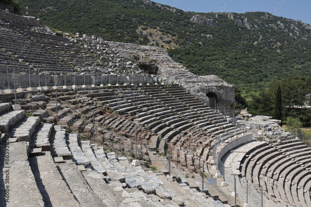 Φωτογραφία View of the Great Theater in the city of Ephesus, Turkey