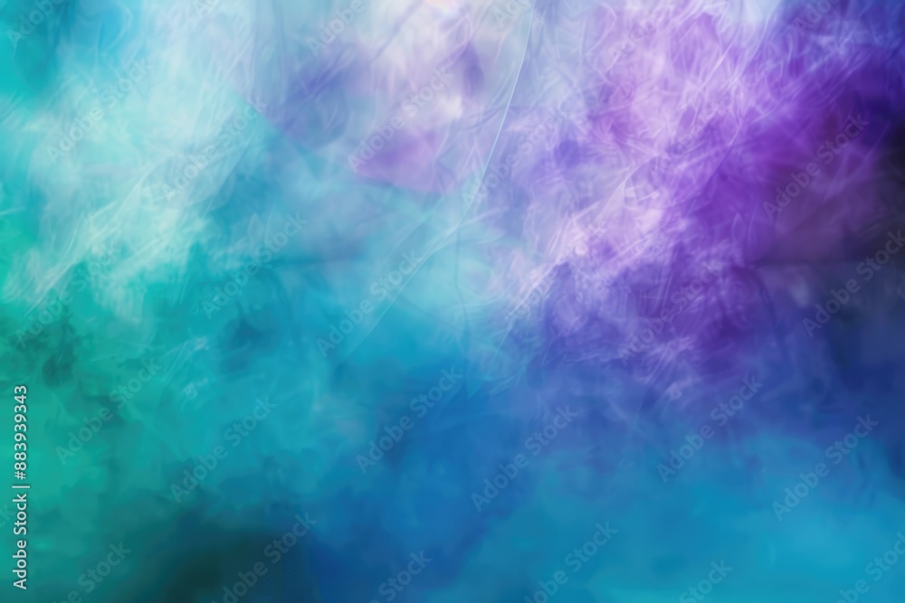 Teal Purple Abstract. Blurred Watercolor Background in Purple and Blue Tones Teal Purple Abstract. Blurred Watercolor Background in Purple and Blue Tones