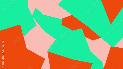 Flat Colorful Video Background