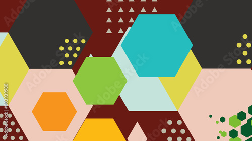 abstract background with circles