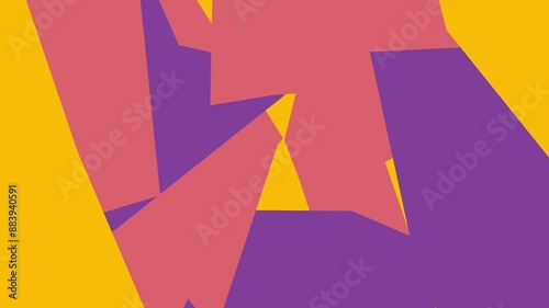 Flat Colorful Video Background
