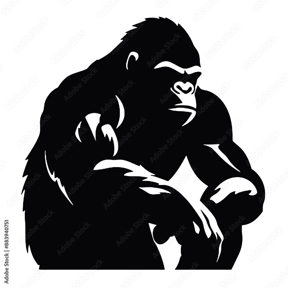 awesome mad gorilla logo design awesome mad gorilla logo design