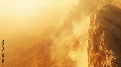 sunset over the mountains