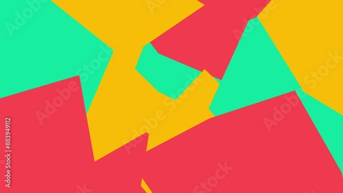 Flat Colorful Video Background