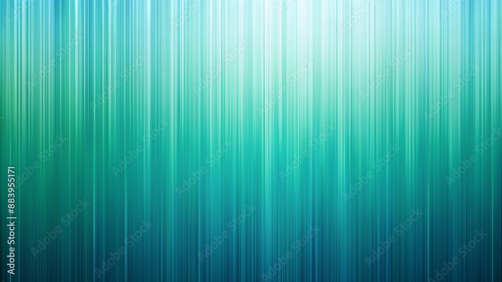 Lines pattern with blue-green gradient.