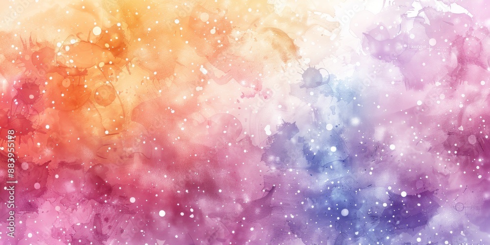 Fototapeta premium Abstract Watercolor Background with Pastel Colors