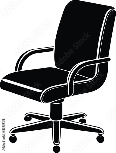 office chair vector illustration