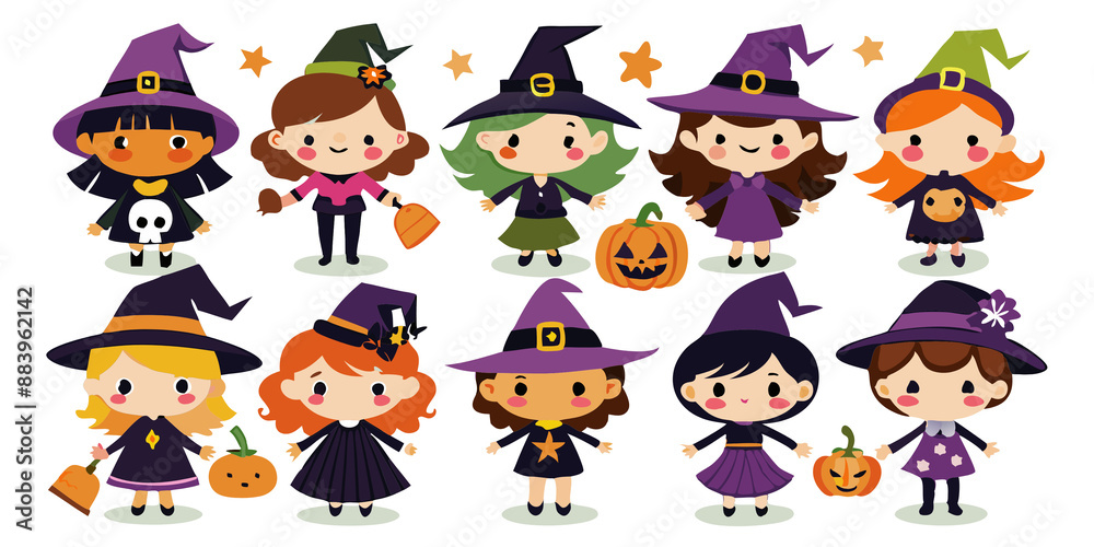 Halloween character costume Various ghosts are a set Halloween character costume Various ghosts are a set